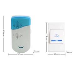 Bel Rumah Tanpa Kabel / Wireless Door Bell up to 30 Meter Dengan 16 Motif Suara + Suara Assalamulaikum
