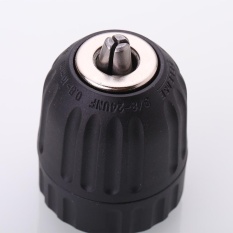 Bellamall: Tanpa Kunci Chuck Bor Udara Latihan 3/8 24 UNF 0.8-10mm Adaptor Aksesoris-Intl