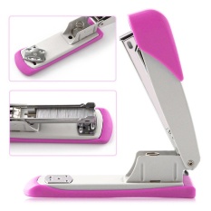 Belle Mini Stapler Plastic Stationery Set Kawaii Stapler Paper Office Accessories - intl