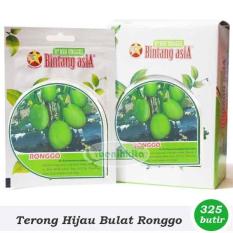 Benih-Bibit Terong Hijau Bulat Ronggo (Bintang Asia)