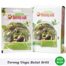 Benih-Bibit Terong Lalap Ungu Bulat Sriti (Bintang Asia)