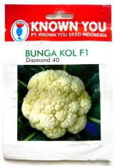 2 Pcs Benih BUNGA KOL F1 200Seed DIAMOND 40 Known You Seed