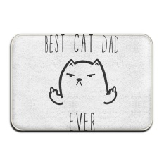 Best Cat Dad Ever Rude Cat Doormatniceoutdoor Mats Welcome Matdesign Mats 4060
