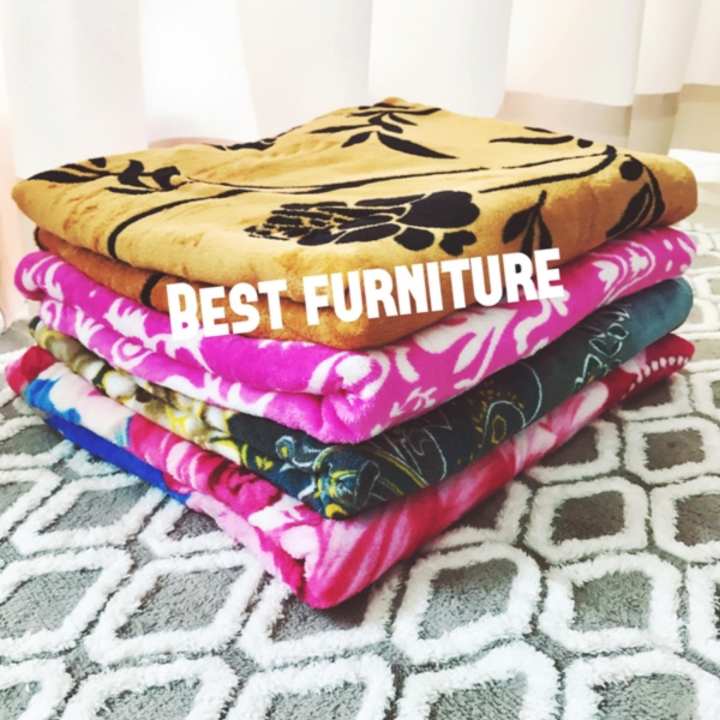 BEST COM Selimut Premium Quality Bulu Super Lembut Motif