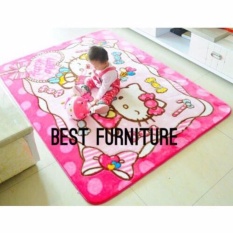 Best Karpet Anak Bermain & Merangkak dengan Bulu Lembut Karakter Anak perempuan uk100x150