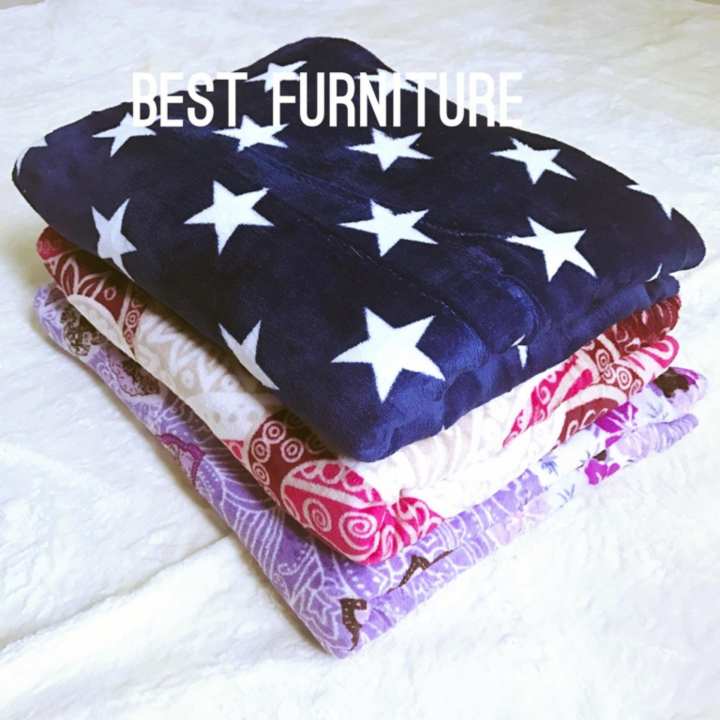 BEST PA Premium Quality Selimut Dewasa Bulu Super Lembut Motif Cantik