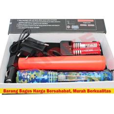BEST QUALITY Senter Police T6 Army 8668 158000W- Senter Swat Army 2 Baterai Murah