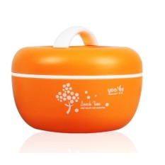 BEST Rantang Makanan Yooyee #406 Apple Lunch Box (Ukuran Besar) Kotak Tempat Bekal Makan Bisa Microwave dan di Freezer