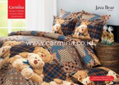 BEST SELLER!! Bedcover Batik Carmina - Java Bear ukuran 180x200seprai kintakun / seprai bonita / seprai my love / seprai polos / seprai murah / seprai rumbai / seprai california / seprai karakter