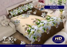 BEST SELLER!! Bedcover Kintakun Luxury 3D ukuran 180 x 200 motif Renitaseprai kintakun / seprai bonita / seprai my love / seprai polos / seprai murah / seprai rumbai / seprai california / seprai karakter