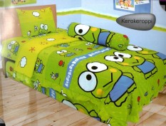 BEST SELLER!! Bedcover Lady Rose Disperse 120 - Kero Keroppiseprai kintakun / seprai bonita / seprai my love / seprai polos / seprai murah / seprai rumbai / seprai california / seprai karakter