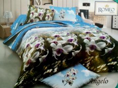 BEST SELLER!! Bedcover Romeo ukuran 120 x 200 / Extra Single / No.3 - Angeloseprai kintakun / seprai bonita / seprai my love / seprai polos / seprai murah / seprai rumbai / seprai california / seprai karakter