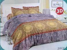 BEST SELLER!! Bedcover Romeo ukuran 180 x 200 / King / No.1 - Javaseprai kintakun / seprai bonita / seprai my love / seprai polos / seprai murah / seprai rumbai / seprai california / seprai karakter