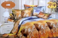 BEST SELLER!! Bedcover Santika Deluxe (D'luxe) 3D ukuran 180 x 200 - Lionseprai kintakun / seprai bonita / seprai my love / seprai polos / seprai murah / seprai rumbai / seprai california / seprai karakter