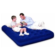 Bestway Double Air Bed Matras (Biru) Kasur Tidur Pompa Angin
