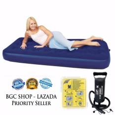 Bestway Kasur Angin Single 67000 + Pompa Angin 12