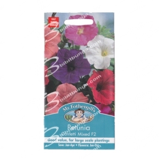 Bibit Bunga Benih Mr Fothergills Petunia Confetti Mixed F2