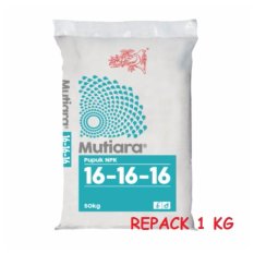 Bibit Bunga Pupuk NPK Mutiara 16-16-16 – 1 Kg