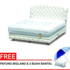 Bigland Las Vegas Hotel Platinum Bed - Putih + Gratis Payung