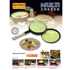 Bistro Creper Pan wajan kwalik - Pembuat Crepes Kulit Lumpia