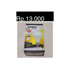 BOHLAM LED LAMPU 12WATT MURMER E27 PIOLINE SOROT HALOGEN