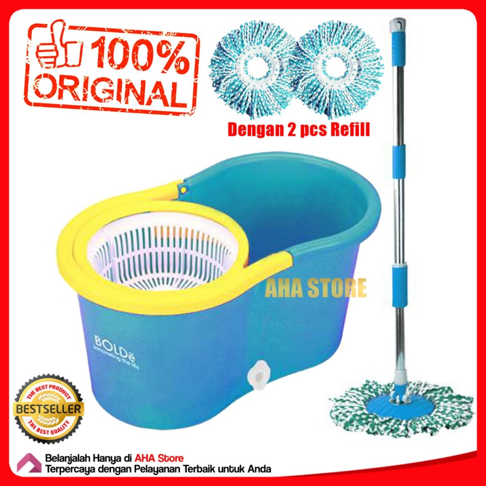 Bolde Super Mop M-168X+ Pel Lantai - Biru