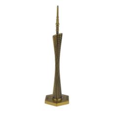 BolehDeals 28 Cm China Canton Tower Figurine Model Menara Guangzhou Patung Rak Deco-Intl