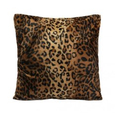 BolehDeals 45 Cm X 45 Cm Hewan Sarung Bantal Cetak Leopard Zebra Sofa Mobil Bantal Penutup #01-Internasional