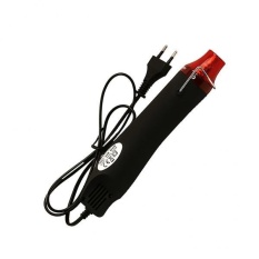 BolehDeals Panas Alat Udara Gagang Mini Panas untuk Panas Alat Kerajinan Timbul 220 V Hitam-Intl