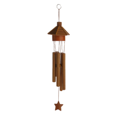 BolehDeals Bambu Halaman Taman Kolam Hidup Santai Wind Chimes Windchime Atap #3
