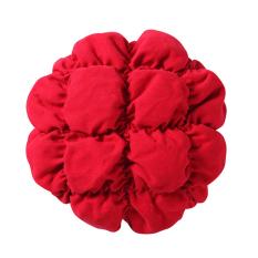 Bolehdeals Kayu Stool Sarung Sepanjang Kursi Kursi Bantal Lengan Pelindung Merah-Internasional