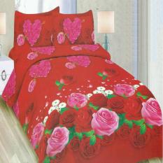 Bonita Sprei King 3D Motif Lovely Rose - 180x200 cm