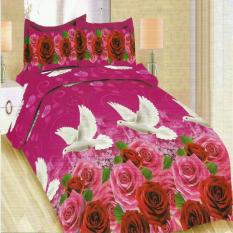 Bonita Sprei Queen 3D Motif Merpati - 160x200 cm