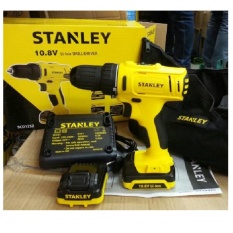 BOR CORDLESS 10MM STANLEY DAPAT 2 BATRE BONUS TAS