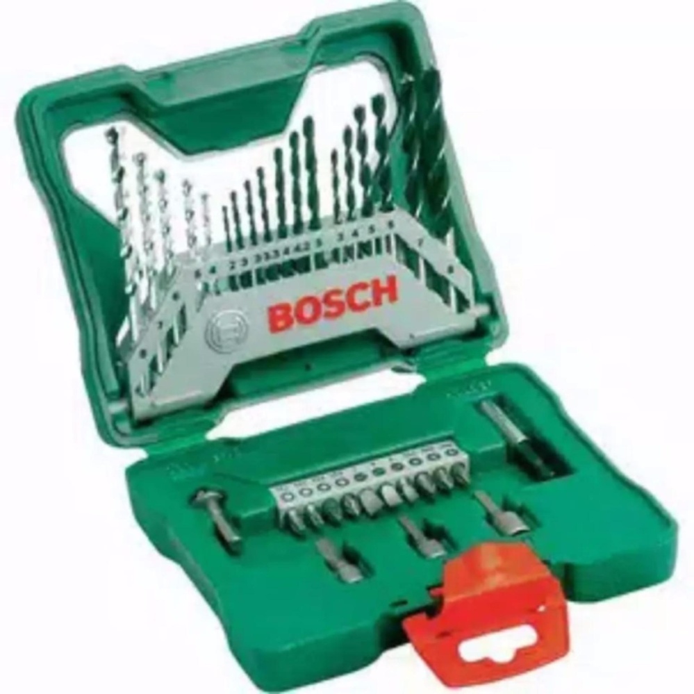 Bosch 33-piece X-Line Set Mata Bor Obeng Variasi Alat Serbaguna - Hijau