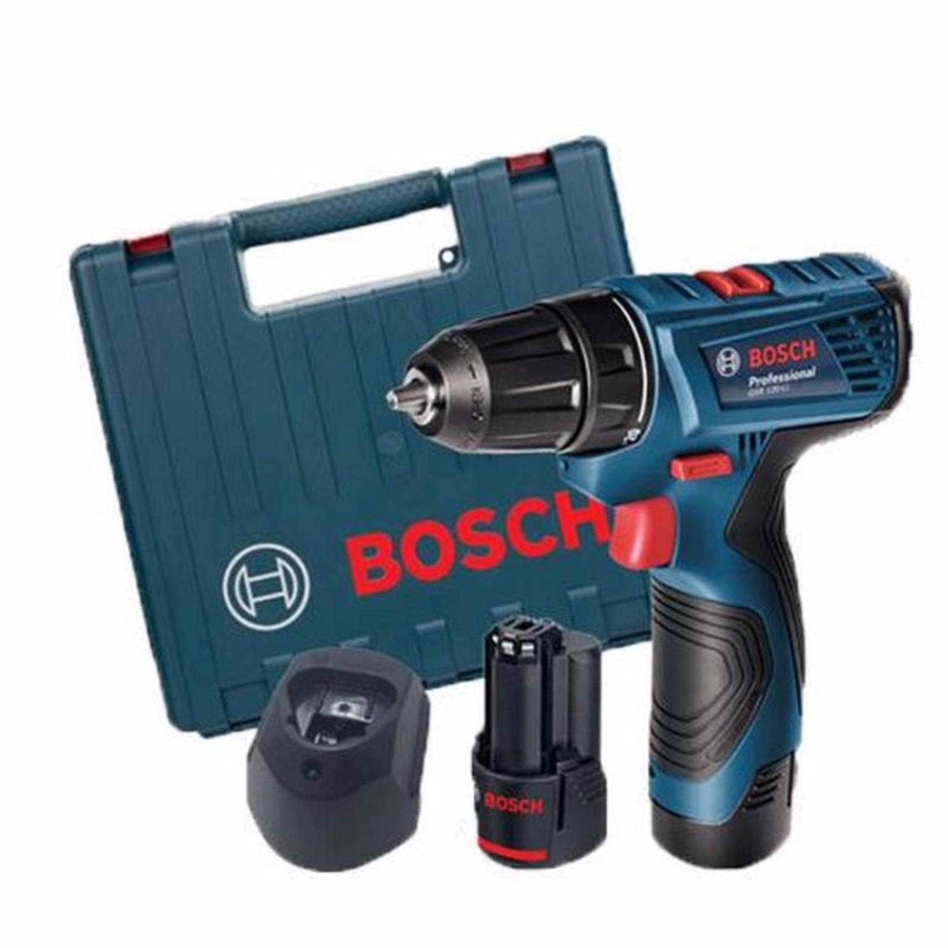 Bosch Mesin Bor Baterai GSR 120-2-Li - Biru