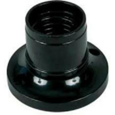 Broco Fitting Plafon Bulat Hitam 210 L