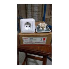 BROCO Gracio 415155 Socket Outlet 16A 250V White