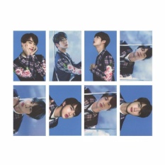 BTS Bangtan Boys Wings Tour Seoul Konser JUNGKOOK Suga V Jimin Jhope Jin Rap Monster Album Kartu Foto Self Made Paper Cards Autograph Photocard Xk432-Intl