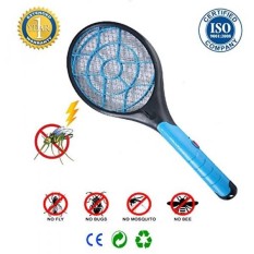 Bug Zapper Racket-Ideal Sebagai Zapper Terbang, zapper Nyamuk atau Terbang Listrik-Aman dan Efektif untuk Dalam dan Luar Ruangan-Mudah Digunakan- desain Yang Awet. Bagus untuk Hadiah!-Internasional