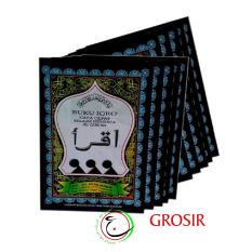 BUKU IQRO BENDEL LENGKAP SEDANG (ISI 10 BIJI) +GRATIS 2 BUKU YASIN, buku belajar membaca huruf hijaiyah, mempelajari baca al-quran untuk pemula TK PAUD Madrasah pondok pesantren pendidikan anak dini dirumah atu sekolah