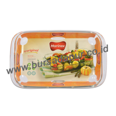 Bursa Dapur Marinex Loyang Persegi 296 x 178 x 50 mm ( 1,6 Liter )