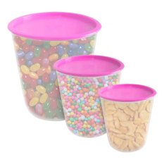Calista Odate Set Toples 3 - 3 buah - Pink