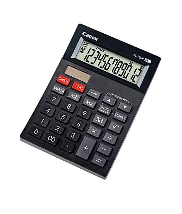 Canon Kalkulator Mini Desktop AS 120R 12 Digit