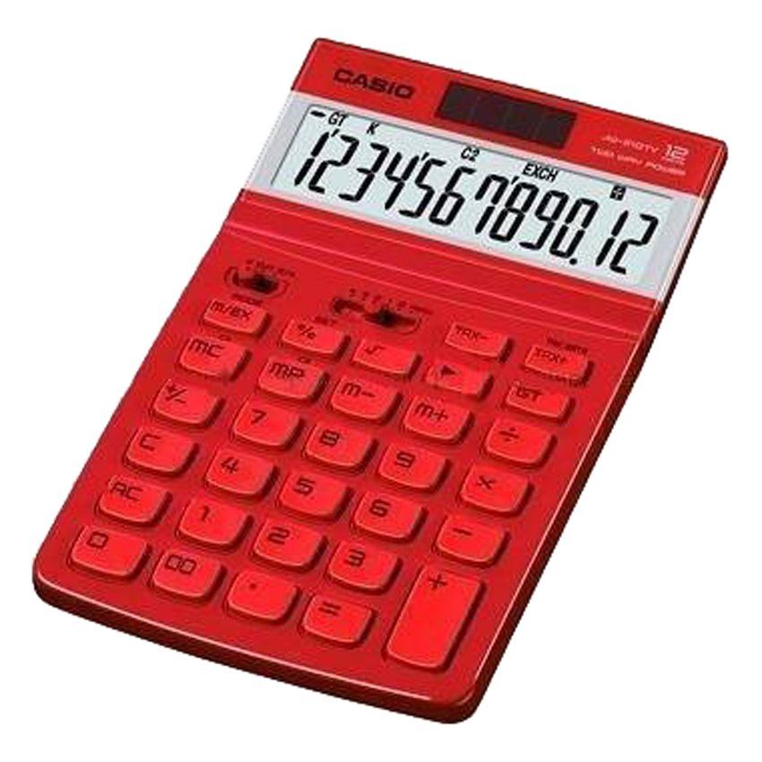 Casio Kalkulator JW-210TV - Merah