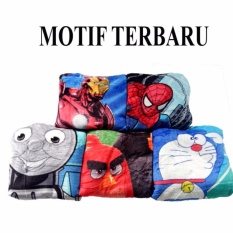 Cendra Selimut Bulu Lembut Karakter Anak Laki-Laki - Multicolor uk 150x200