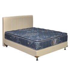 Central Grand Deluxe Single Pillow Top Springbed Biru HB Vadia Kozo Size 100 x 200 -