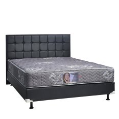 Central Springbed Grand Deluxe Star Grey HB Sydney Size 90 x 200 - Full Set - Special Jabodetabek