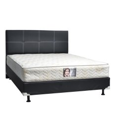 Central Springbed Grand Deluxe Star White HB Elegance Size 100 x 200 - Full Set - Khusus Jabodetabek
