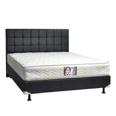 Central Springbed Grand Deluxe Star White HB Sydney Size 180 x 200 - Full Set - Khusus Jabodetabek